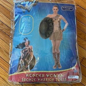 Wonder Woman Bronze Warrior Costume Medium Halloween Comic-Con Barbarian